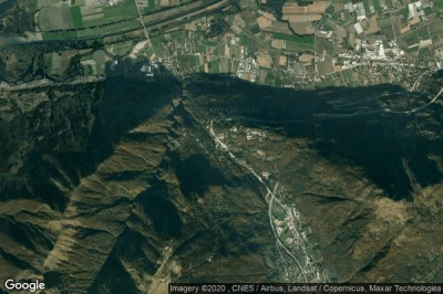 Vue aérienne de Monte Ceneri