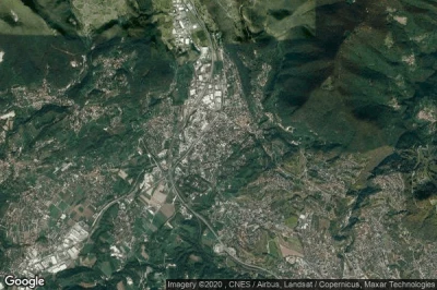 Vue aérienne de Mendrisio