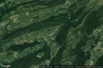 Vue aérienne de Le Pâquier