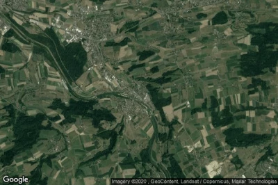 Vue aérienne de Kradolf