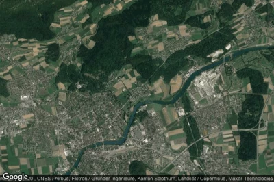 Vue aérienne de Feldbrunnen