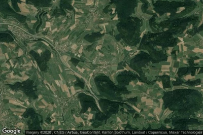 Vue aérienne de Effingen