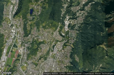 Vue aérienne de Canobbio