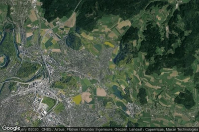 Vue aérienne de Bolligen