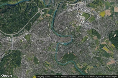 Vue aérienne de Bern