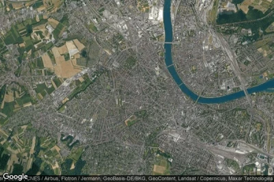 Vue aérienne de Basel