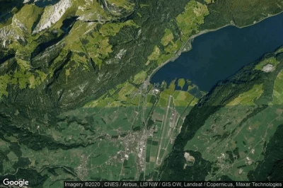 Vue aérienne de Alpnachstad