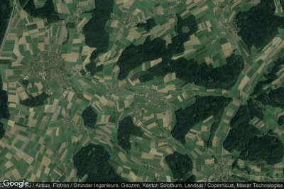 Vue aérienne de Alchenstorf