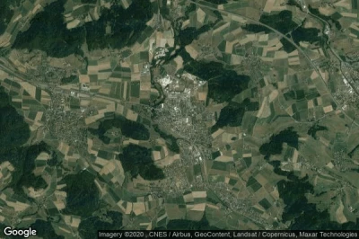 Vue aérienne de Aadorf
