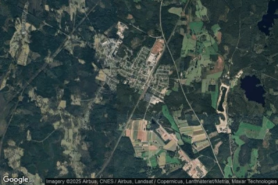 Vue aérienne de Vislanda