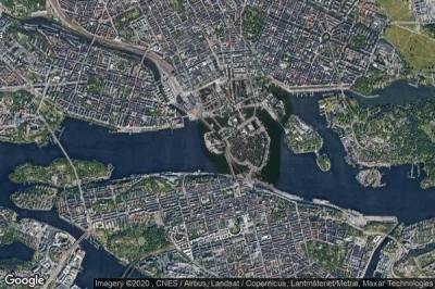 Vue aérienne de Stockholms Kommun