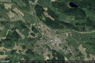 Vue aérienne de Soederkoeping
