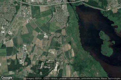 Vue aérienne de Kristianstads Kommun