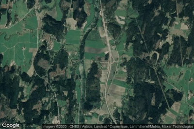 Vue aérienne de Kärra