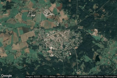 Vue aérienne de Herrljunga