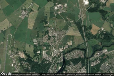 Vue aérienne de Halmstads Kommun