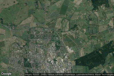 Vue aérienne de Eslövs Kommun