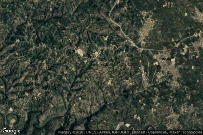 Vue aérienne de Vale do Matouco