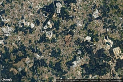 Vue aérienne de São João de Ver