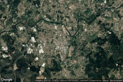 Vue aérienne de Santo Tirso