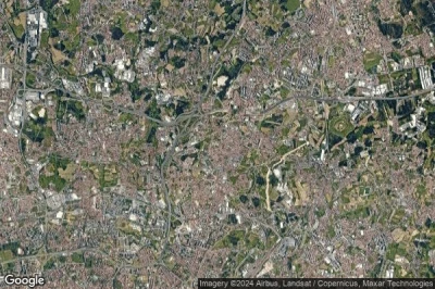 Vue aérienne de Pedrouços