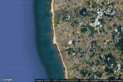 Vue aérienne de Mira