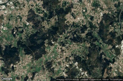 Vue aérienne de Lustosa