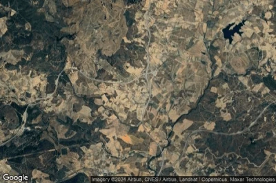 Vue aérienne de Lodões