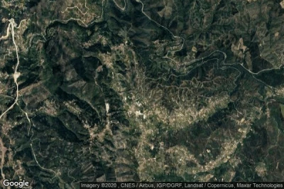 Vue aérienne de Lata