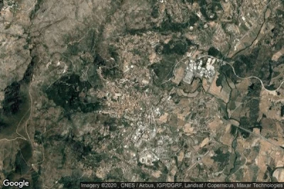 Vue aérienne de Borralheira