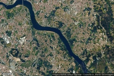 Vue aérienne de Avintes
