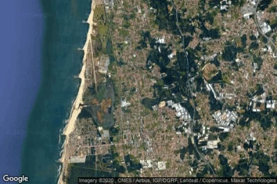 Vue aérienne de Agueiro de Baixo