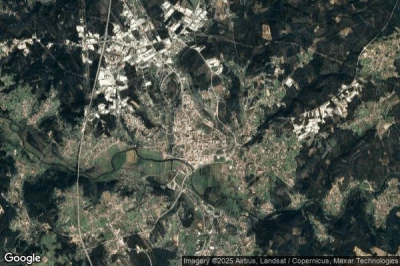 Vue aérienne de Águeda