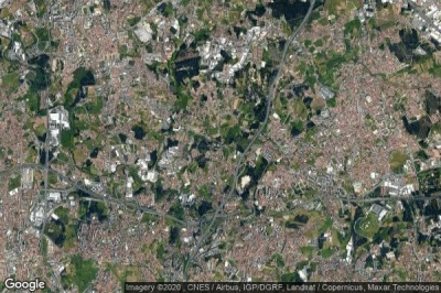 Vue aérienne de Aguas Santas