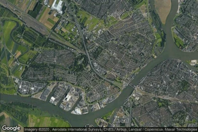 Vue aérienne de Zwijndrecht