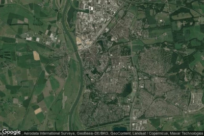 Vue aérienne de Zutphen