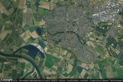 Vue aérienne de Gemeente Wijchen