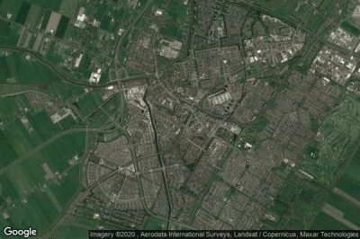 Vue aérienne de Gemeente Purmerend