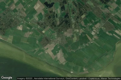 Vue aérienne de Oudemirdum