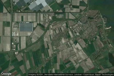 Vue aérienne de Opperdoes