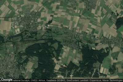 Vue aérienne de Op den Hering