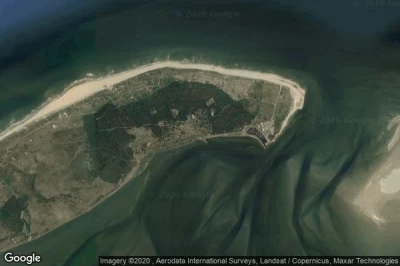 Vue aérienne de Oost-Vlieland