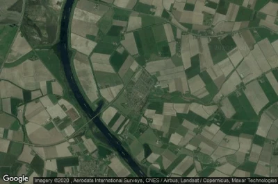 Vue aérienne de Nieuw-Vossemeer