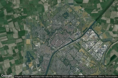 Vue aérienne de Middelburg