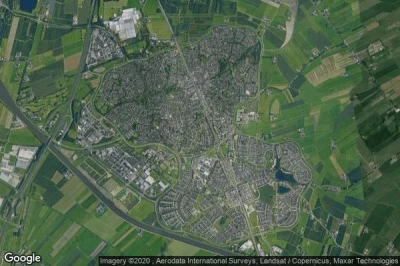 Vue aérienne de Gemeente Houten