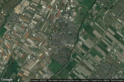 Vue aérienne de Hillegom