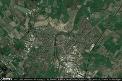 Vue aérienne de Hardenberg