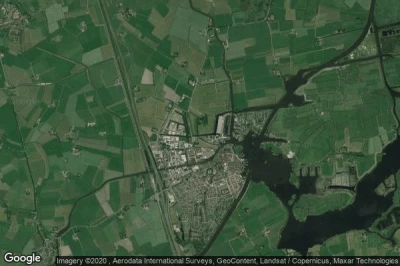 Vue aérienne de Grou