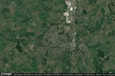 Vue aérienne de Groenlo