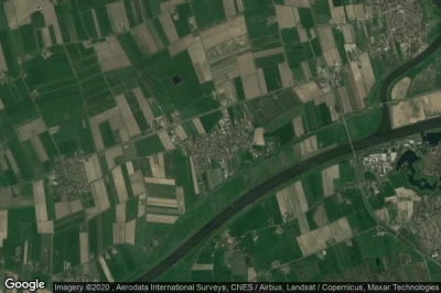 Vue aérienne de Genderen